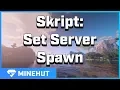 How To Set Your Server Spawn With Skript Minehut 101
