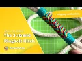 3 Strand Ringbolt Hitching Technique Step-by-Step Guide to Making a Dog Leash Tutorial