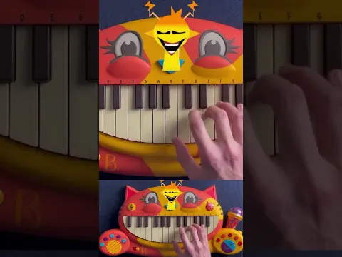 SIMON THEME RETAKE & SPRUNKED / INCREDIBOX SPRUNKI ON A CAT PIANO