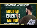 Modified Euler s Method Engineering Mathematics 2nd stage Problem Easy Method