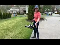 RYOBI 40V Brushless Weed Trimmer with Edger Attachment A How to and Review