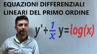 Equazioni differenziali lineari del primo ordine
