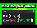 The Most Complete Tutorial on Python Lists