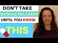 Muscle Relaxer Side Effects What You Should Know