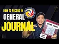 GENERAL JOURNAL BOOKKEEPING TUTORIAL BIR Manual Books of Accounts - Paano Sulatan