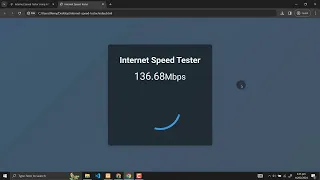 Internet Speed Tester Using HTML CSS and JavaScript with Source Code