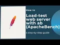 How to load-test web server with ab ApacheBench