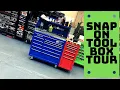 Snap-On Tool Box tour of 40 Roll Cab And Side Cabinet Ford Focus