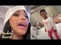 U Going To Bed Cardi B s Daughter Blossom Insists On Staying Up Late With Mommy