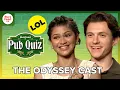 The Odyssey Cast Take On The BuzzFeed Pub Quiz Matt Damon Zendaya Tom Holland