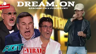 Download Then Jury'S Sound Is Amazing To Hysterics With The Song Dream On I American Got Talent 2023 MP3