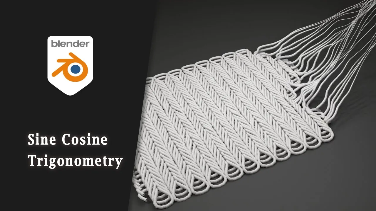 [Tut] Sine, Cosine Trigonometry in wave, knitting & looping animation - Blender Math Beginner 4.5+