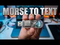 ESP32-S3 Wireless Morse Code Keyboard Alphanumeric Low Latency High Quality 3 in 1 Chip Reel