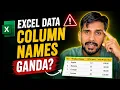 Fix Column Names with 1 Line of Code Pandas rename Trick