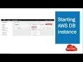 05 Starting an Amazon RDS DB instance that was previously stopped