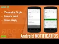 Messaging Style Direct Reply Lecture 44 Notifications in Android AbuBakar