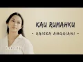 Lagu Raissa Anggiani - Kau Rumahku (lirik lagu) | Gemar sekali kau lukiskan bintang untukku