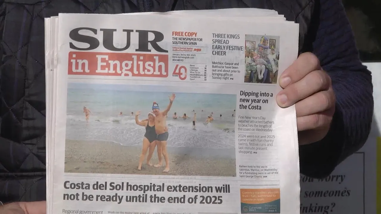 La edición de Sur en inglés destaca en su portada el Boxing Day