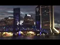 VyStar Tower signage turned on for the first time