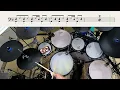 Super simplified version of "Ghost Dive/Polkadot Stingray" (drums)