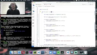 Rust practicing Building a password generator CLI application - Part 4
