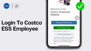 How To Login To Costco ESS Employee Account 2024 FULL GUIDE