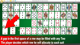 How to play Gaps Addiction Solitaire with SolSuite 2020