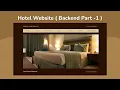 Create A Complete Responsive Hotel Booking Website Using HTML CSS JS PHP PDO part 01