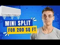 What Size Mini Split for 200 Square Feet