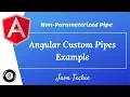 Angular 8 Custom Pipes Example Java Techie