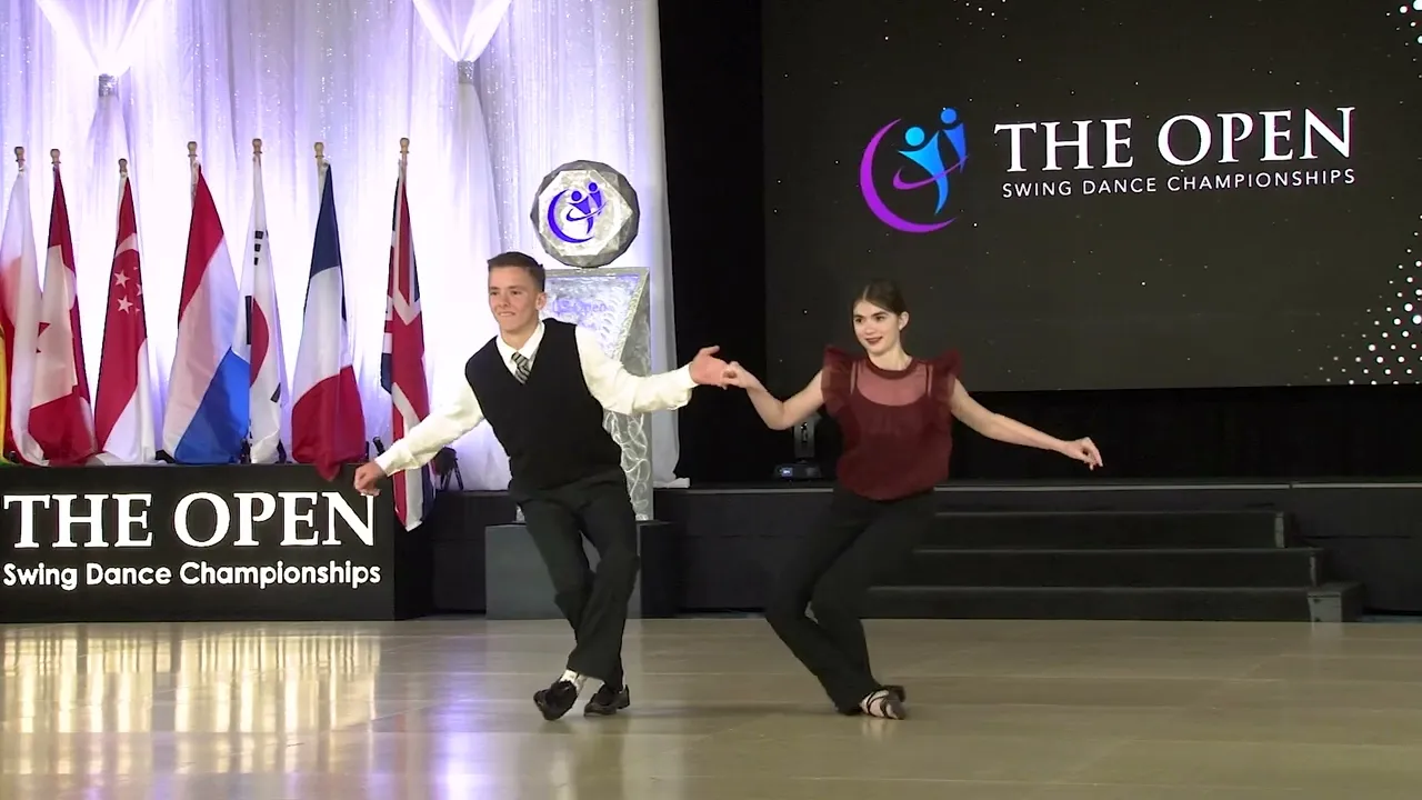 Keylen Hudson and Rebecca Hodges - 2nd place Young Adults - The Open 2023
