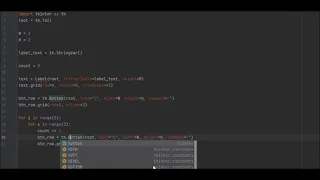 python basics building a Graphical calculator - tkinter