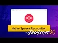 JavaScript Speech Recognition