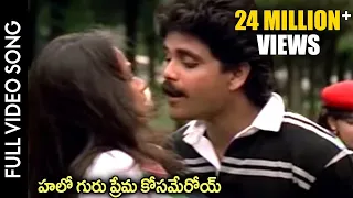 nirnayam movie hello guru prema kosam video song nagarjuna amala shalimarcinema