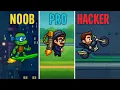 NOOB vs PRO vs HACKER Jetpack Joyride