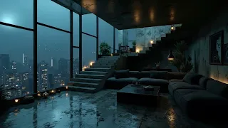 Focus Music Chillout Work Beats أجواء ليلية للمدينة للتركيز العميق والعمل الهادئ 