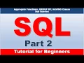 How to Learn SQL Tutorial for Beginners 2019 PART2 Database Management System and Database Design