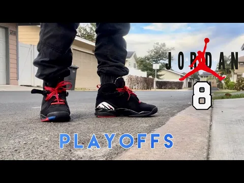 Download MP3 Jordan 8 Retro Playoffs On Feet W/ Lace Swaps. Red is on Fire 🔥