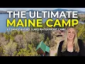 Moosehead Lake Waterfront Home for Sale Greenville Maine Real Estate Tour