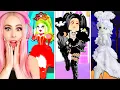 I Only Wore FAN MADE Halloween Costumes For 24 Hours In Royale High