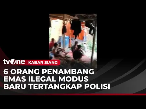 6 Pelaku Penambang Ilegal Diringkus Polisi