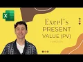 Excel s Present Value Function