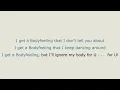underscores - Bodyfeeling (karaoke with backing vocals)
