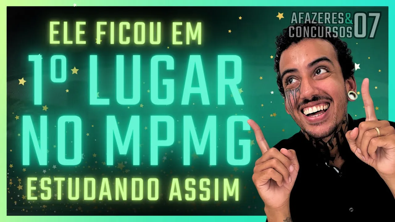 Como estudar para concurso público? GUIA COMPLETO! - Afazeres & Concursos EP 7
