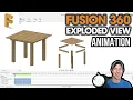 Creating an EXPLODED VIEW ANIMATION in Fusion 360