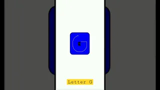 Alphabet drawing in python turtle - Letter G