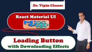 41 React Material UI Loading Button with Downloading Example Dr Vipin Classes