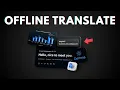 How to Get PRIVATE Offline Translator on PC with Google TranslateGemma AI