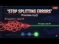 Promise try Cleaner Promise Chains in 2 Minutes