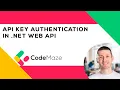 Implement API Key Authentication in ASP NET Core Web API
